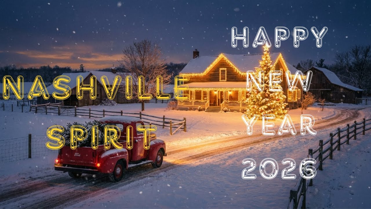 Happy New Year 2026 🎆 Soft Nashville Country Acoustic | Peaceful New Year Music for Relaxing & Peace