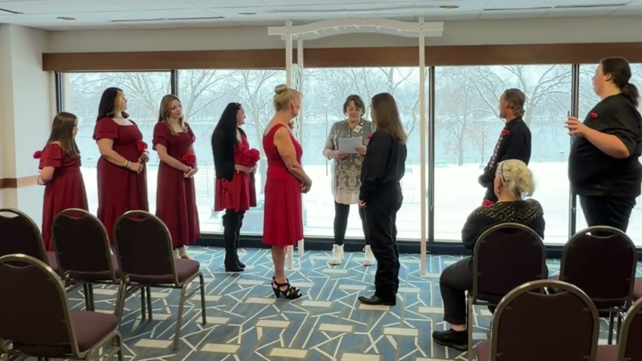 2025 11 29 Officiating Mel & Scott’s Wedding 💍✨ | Weddings