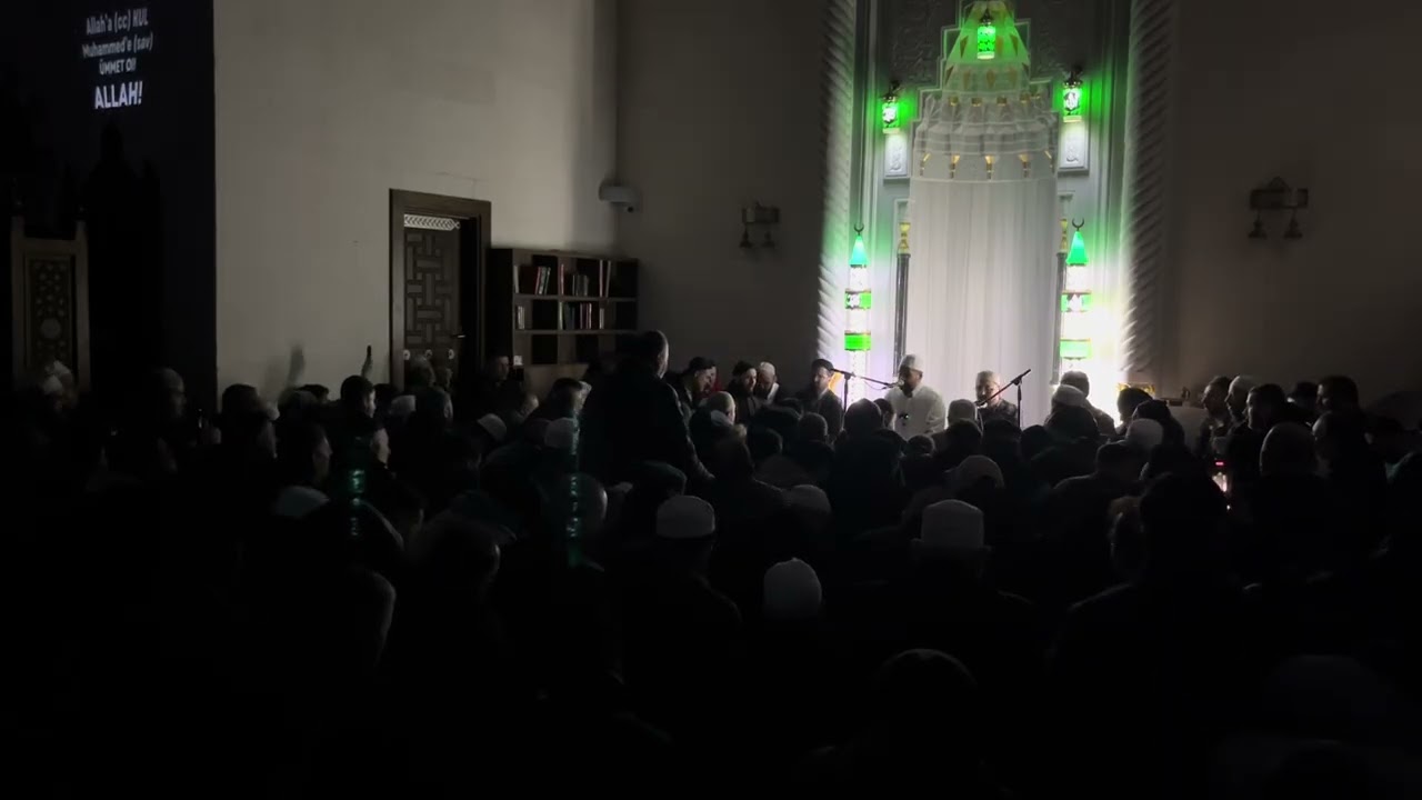 10 Şubat 2026 Camii Kebir İmam Hatib Hafız Halil İbrahim Arslan ve Yusuf Akgülden Pazar sabah zikri.