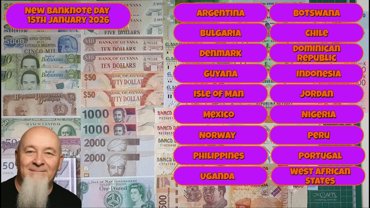New Banknote Day Ep 14 15th January 2026