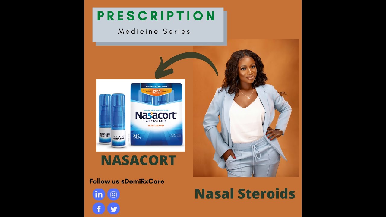 Triamcinolone | Nasacort | How to use | Side effect| Nasal spray for allergies| Pollen allergies