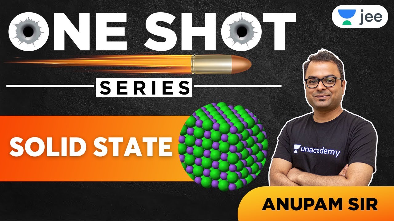 JEE: Solid State in One Shot| Unacademy JEE | Chemistry | Anupam Gupta