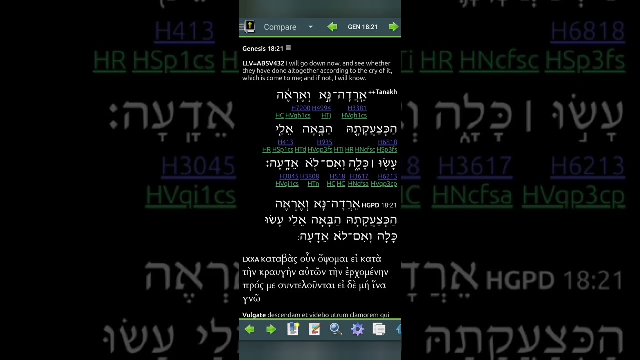 Genesis 18 LLV432 for 2026 (Read Me The Bible, Garth.)