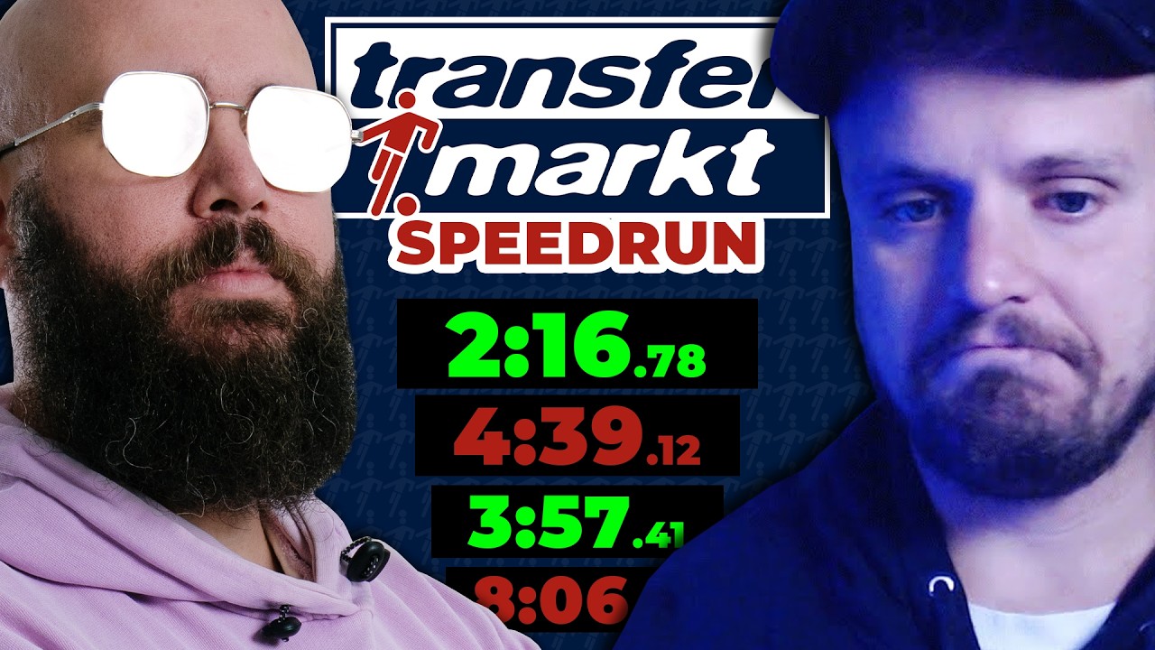 Ho Sfidato @Menzo_ ad una Speedrun di Transfermarkt