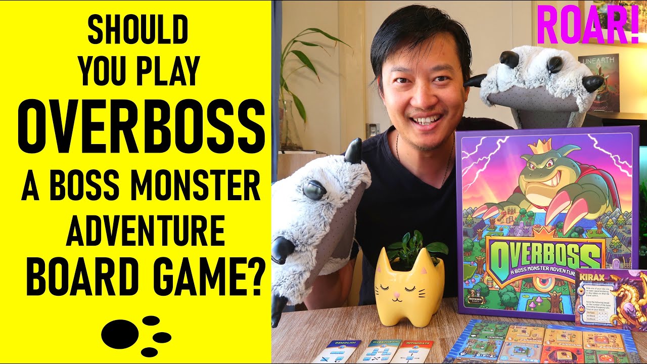 Should You Play OVERBOSS: A Boss Monster Adventure Board Game? | Review & How to Play