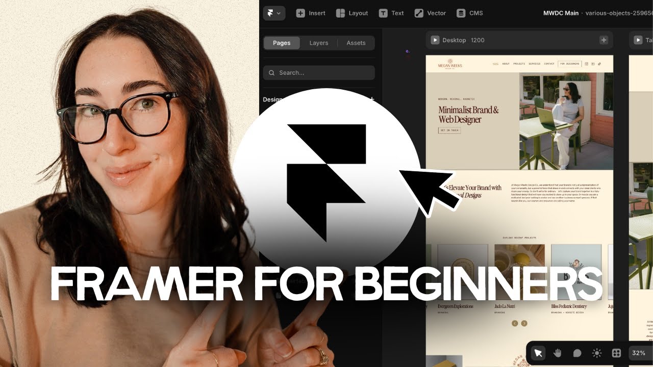 Learn Framer for Web Design FAST (Beginner Friendly)