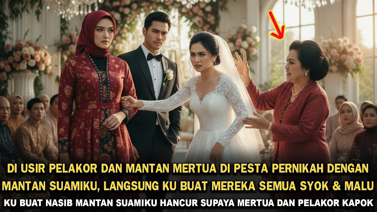 DI USIR PELAKOR DAN MANTAN MERTUA DI PESTA NIKAHAN MANTAN SUAMI, KU BUAT MEREKA SEMUA MALU DAN SYOK