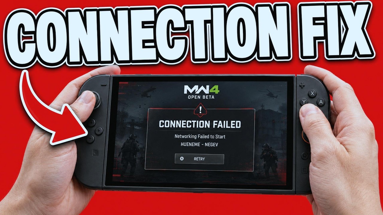 Modern Warfare 4 Open Beta Connection Failed On Nintendo Switch 2 Fix - Full Guide