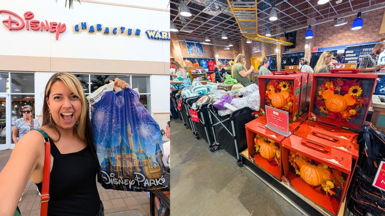 За покупками в аутлете Disney Character Warehouse на Интернешнл Драйв!