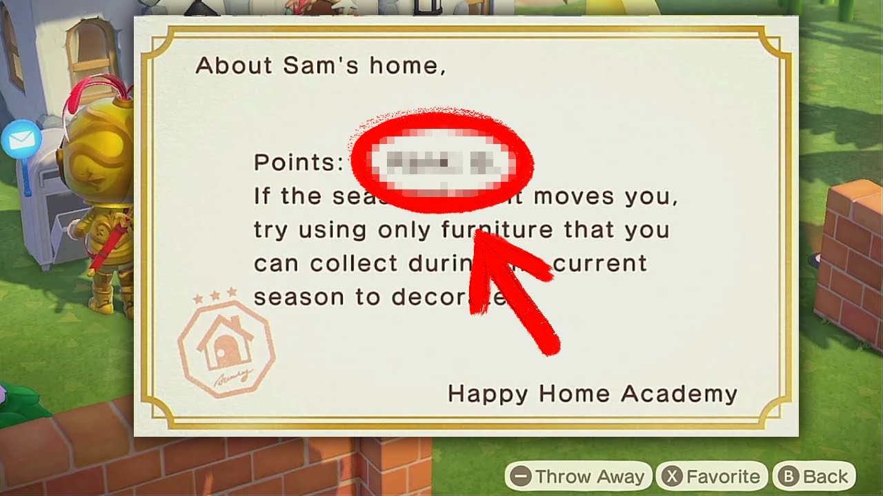 This Is Why You Get the Minimum Score for Happy Home Academy Points