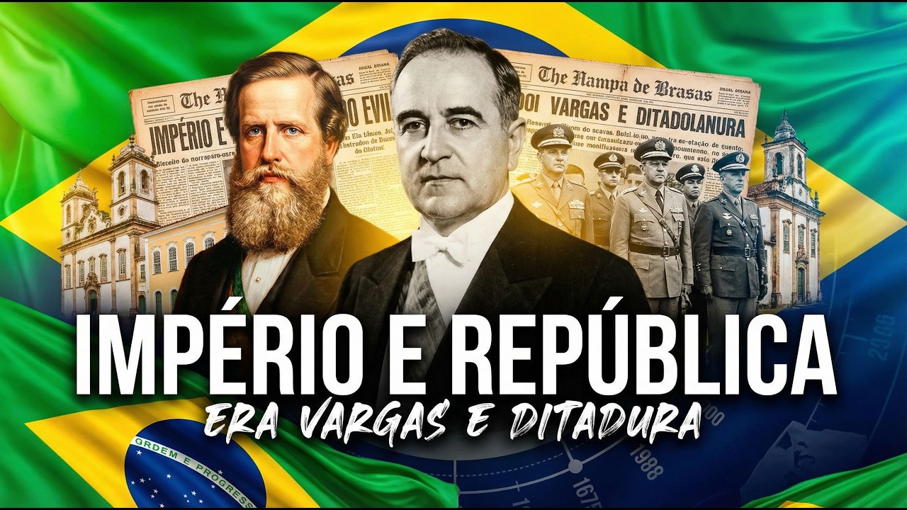 Brasil Império e República: Era Vargas e Ditadura Militar | Entenda Fácil