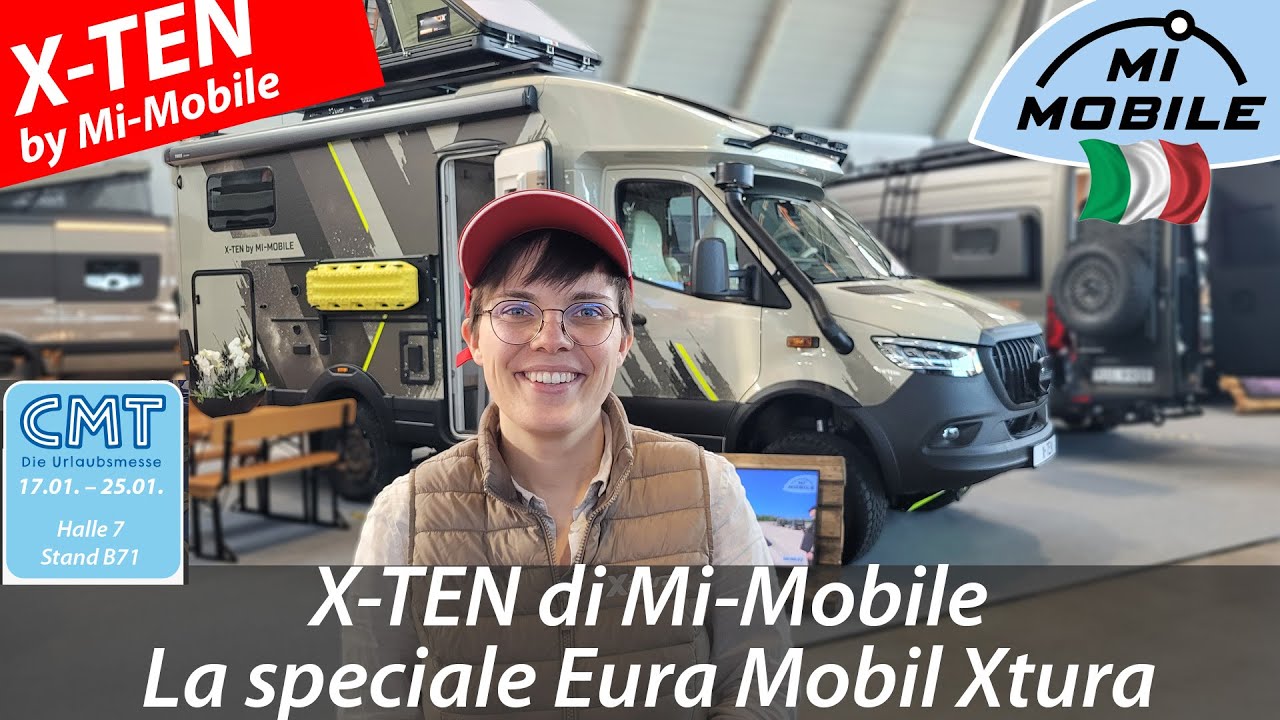 NOVITÀ🔥 Pacchetto X-TEN (28.800 €) per Eura Mobil Xtura + nuovi allestimenti officina 🚐 Camper 4x4
