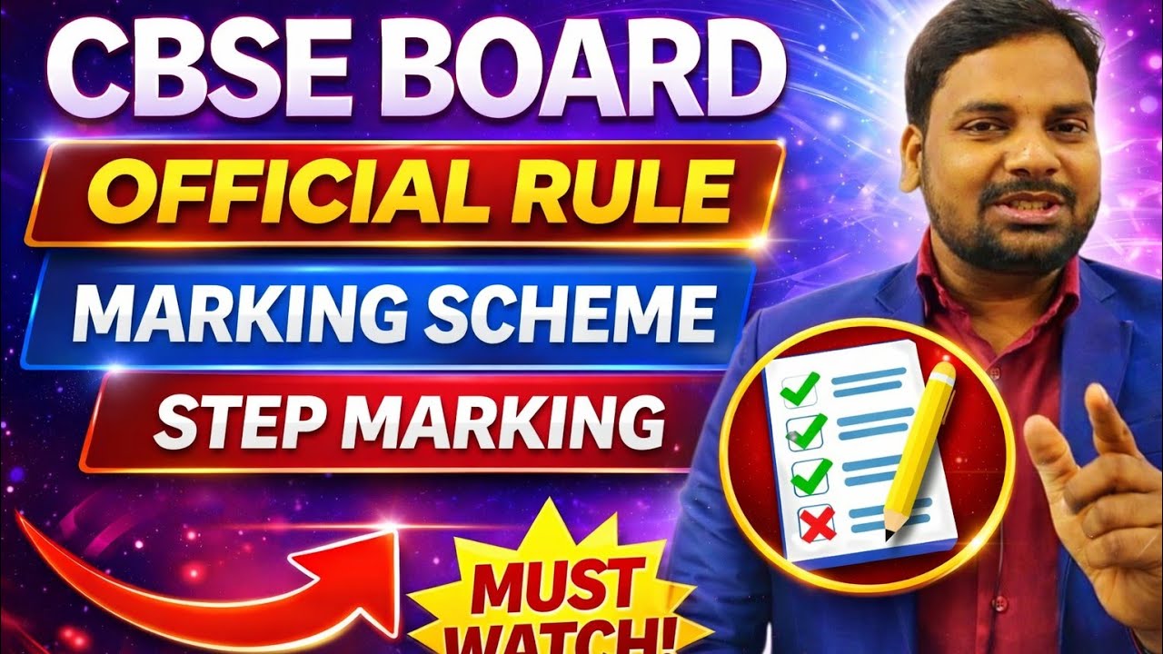 CBSE Step Marking System Explained (2025–26)|Step Marking in Maths|What is Step Marking?