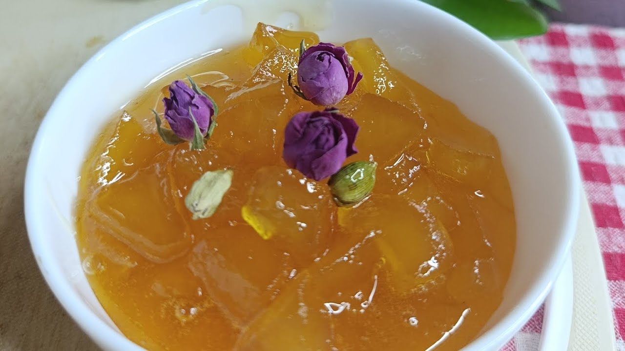 طرز تهیه مربای سیب خانگی خوش‌رنگ و شفاف بدون شکرک زدن