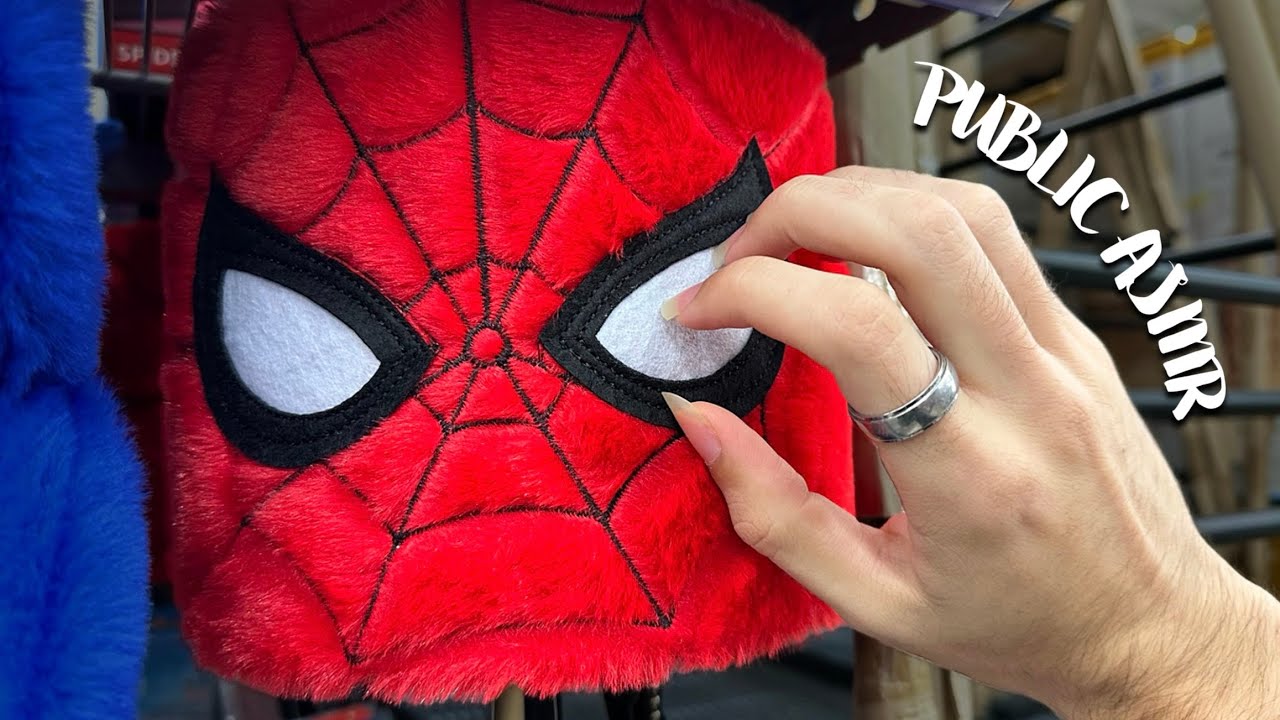 ASMR in Public at Walmart 🕷️ - lofi