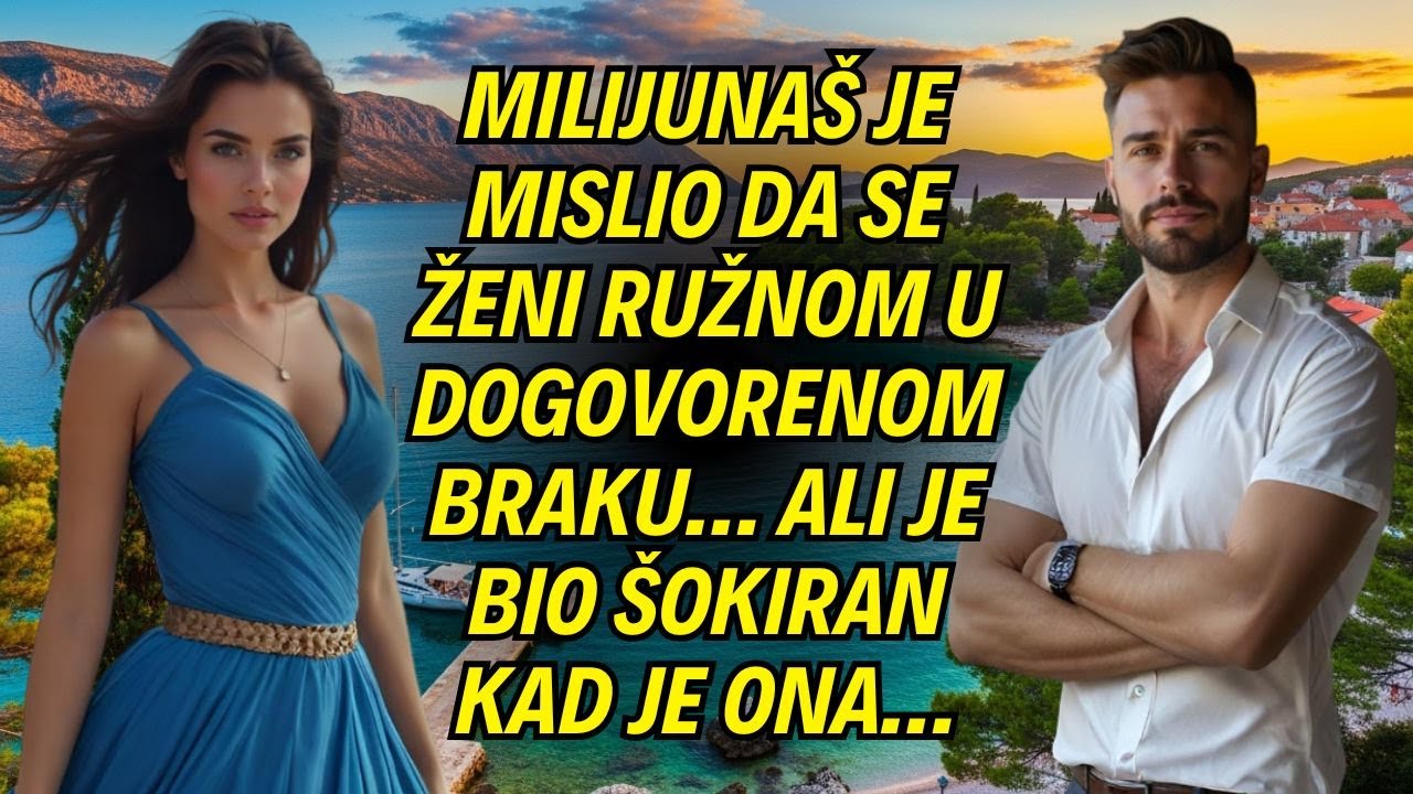Milijunaš je mislio da se ženi ružnom u dogovorenom braku… ali je bio šokiran kad je ona…