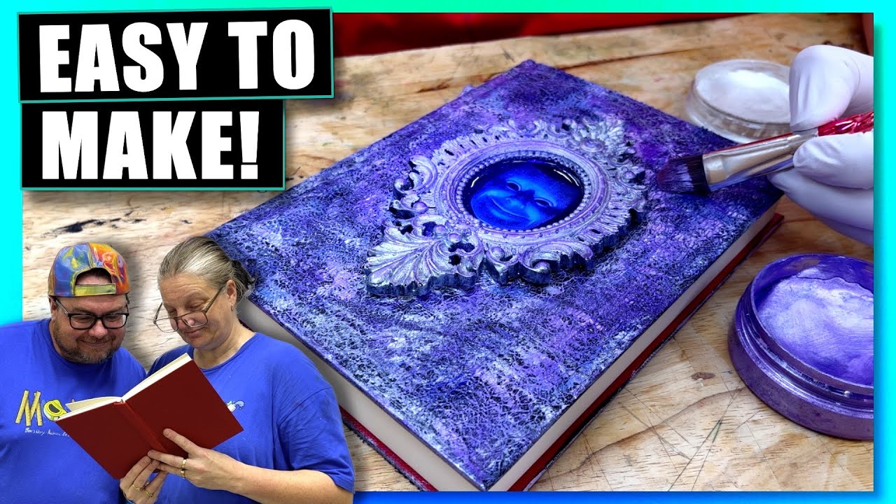 How To Make a MAGIC Mirror Book!
