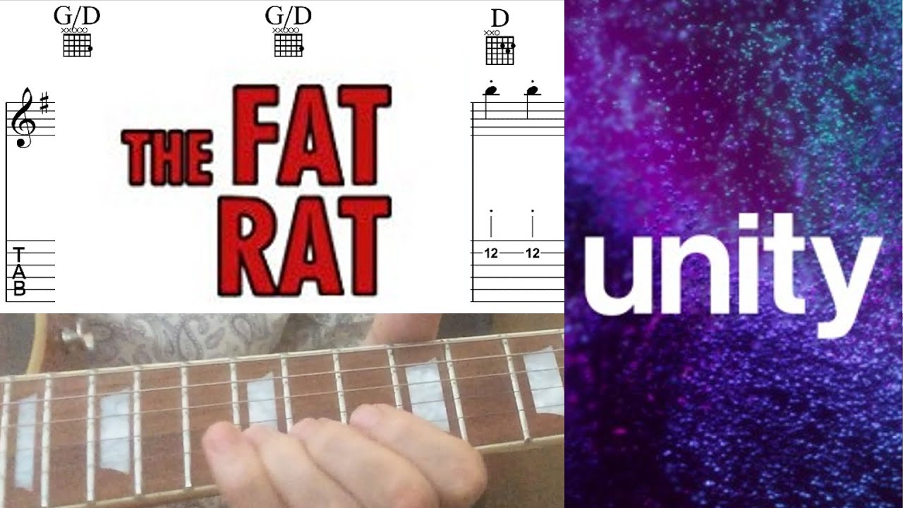 The Fat Rat - Unity (Guitar Cover) (Notes+Tabs+Chords)