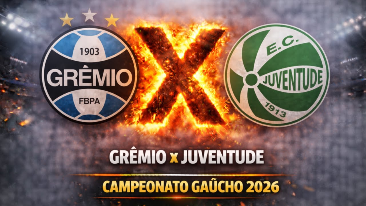 GRÊMIO X JUVENTUDE [Simulação] | Campeonato Gaúcho 2026