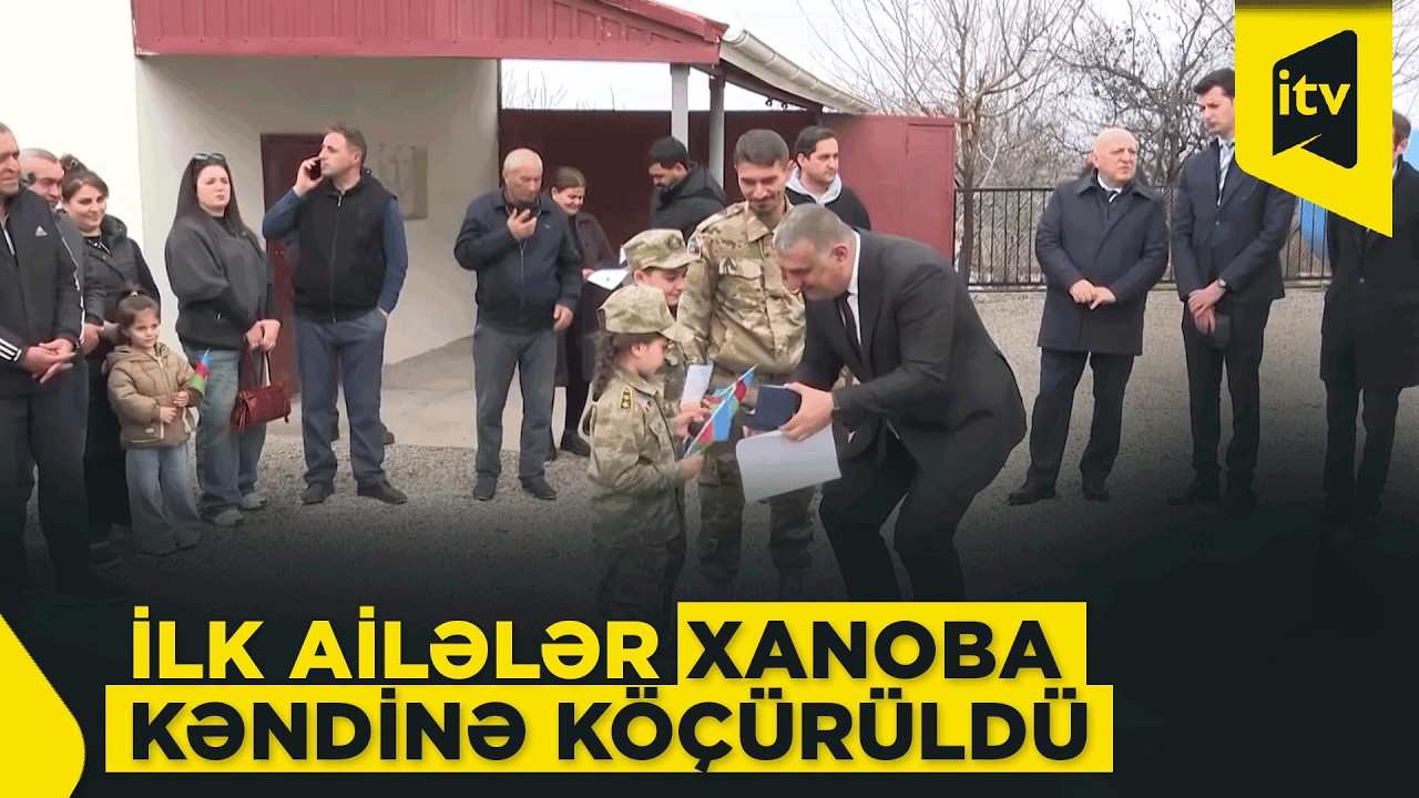 Xocavənd rayonunun Xanoba kəndinə ilk k&ouml;&ccedil; baş tutub