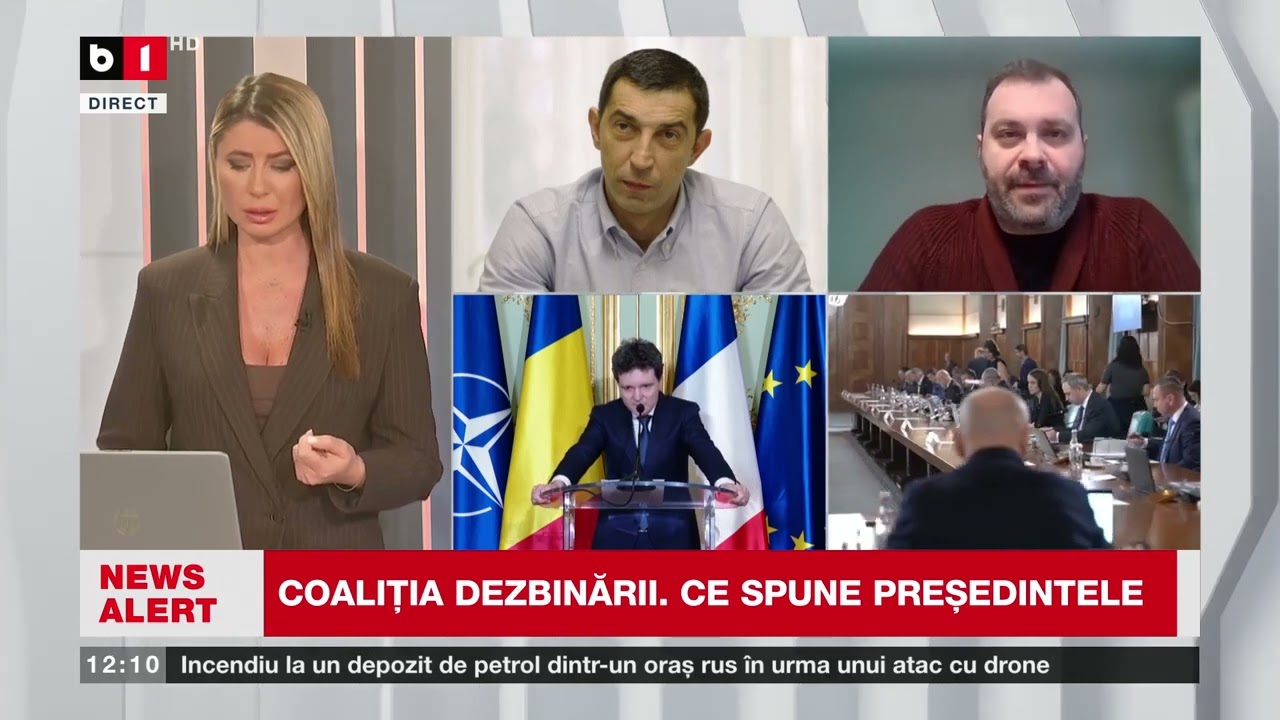 TALK B1 CU G. MIHAI. N. DAN CU OCHII PE COALIȚIA DE SCANDAL/ PENSIILE: CINE AR MAI PRIMI BANI P1