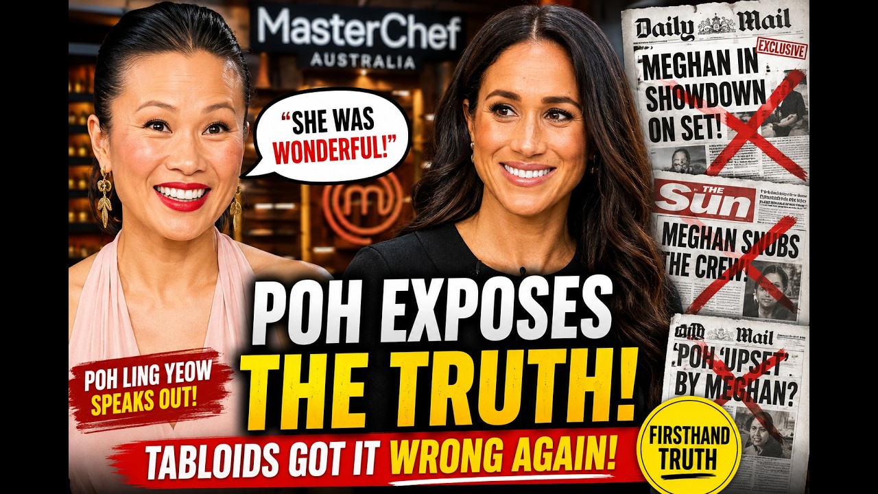 Poh MasterChef Star Shuts Down the Lies About Meghan Sussex! Smear Campaign COLLAPSED