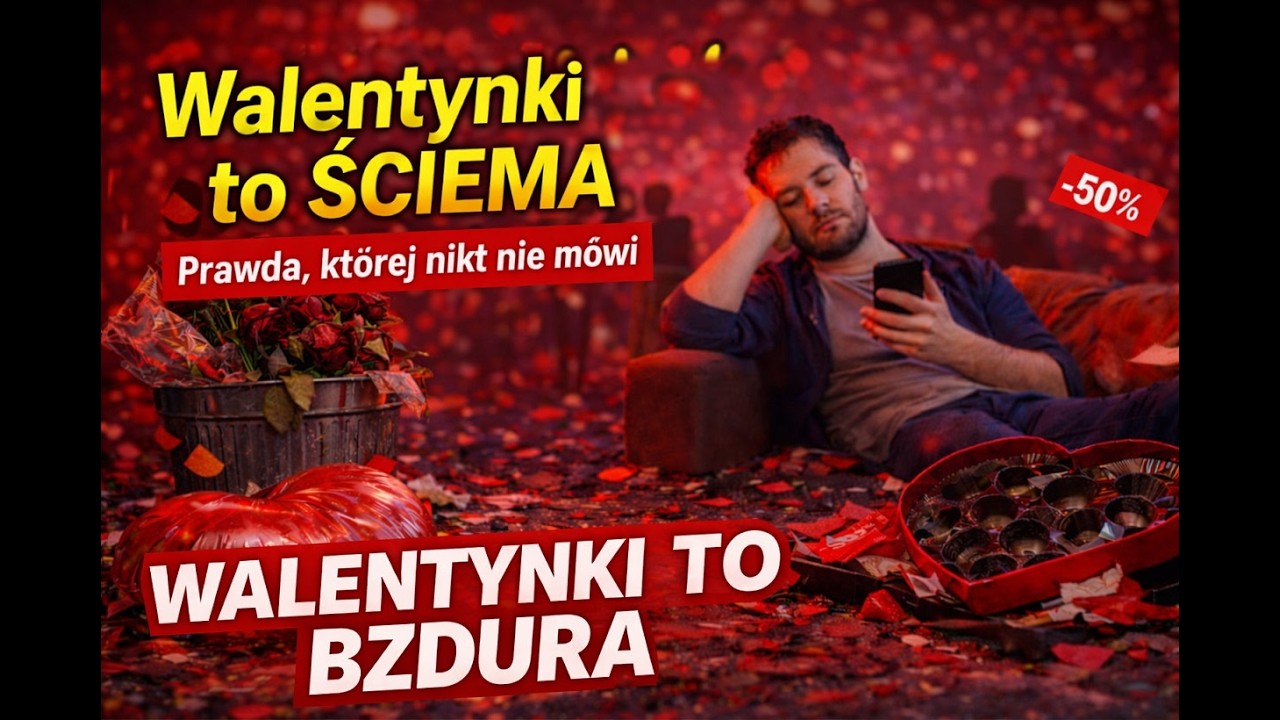 Walentynki to bzdura –  Antywalentynkowy roast miłości