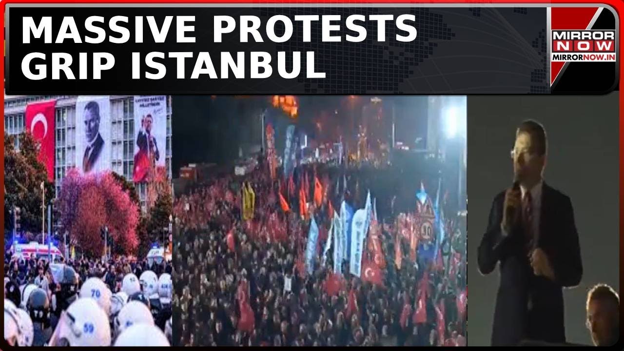 Turkey In Turmoil After Arrest Of Istanbul Mayor Imamoglu Over Corruption, Terror Link | World News