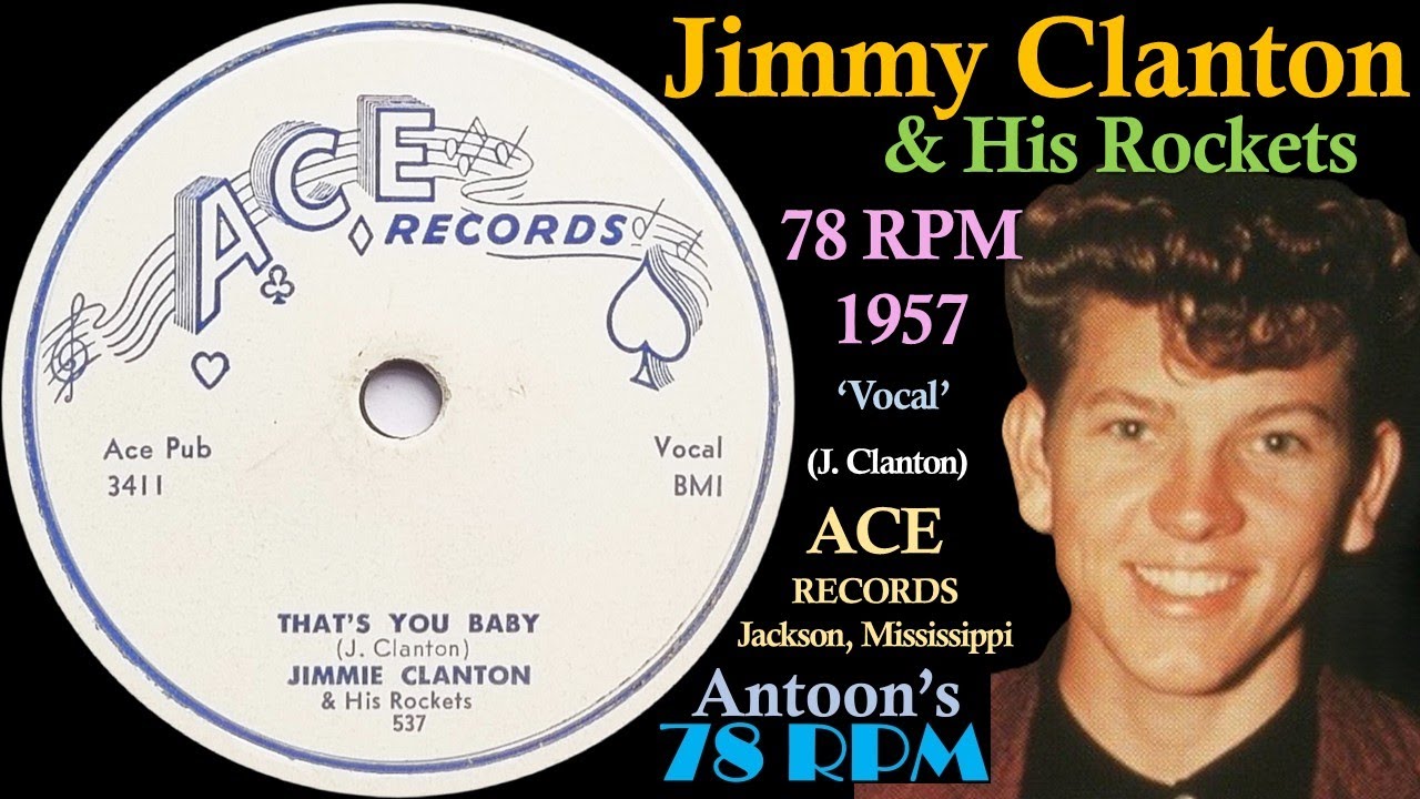 Jimmy Clanton | That's You Baby | Ace 78 rpm | 1957 USA