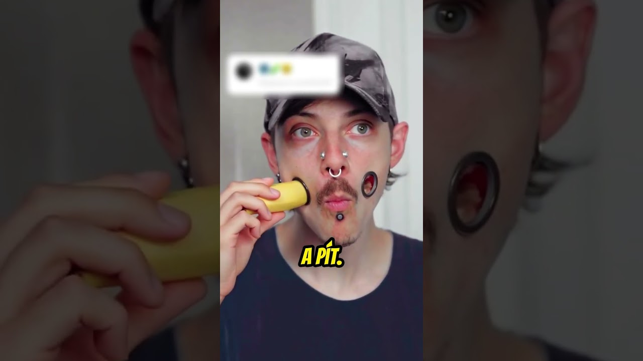 Tento muž má díry v po celém těle...