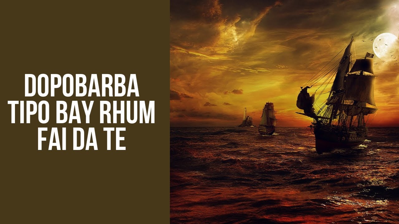 Dopo barba aftershave tipo Bay Rum fai da te