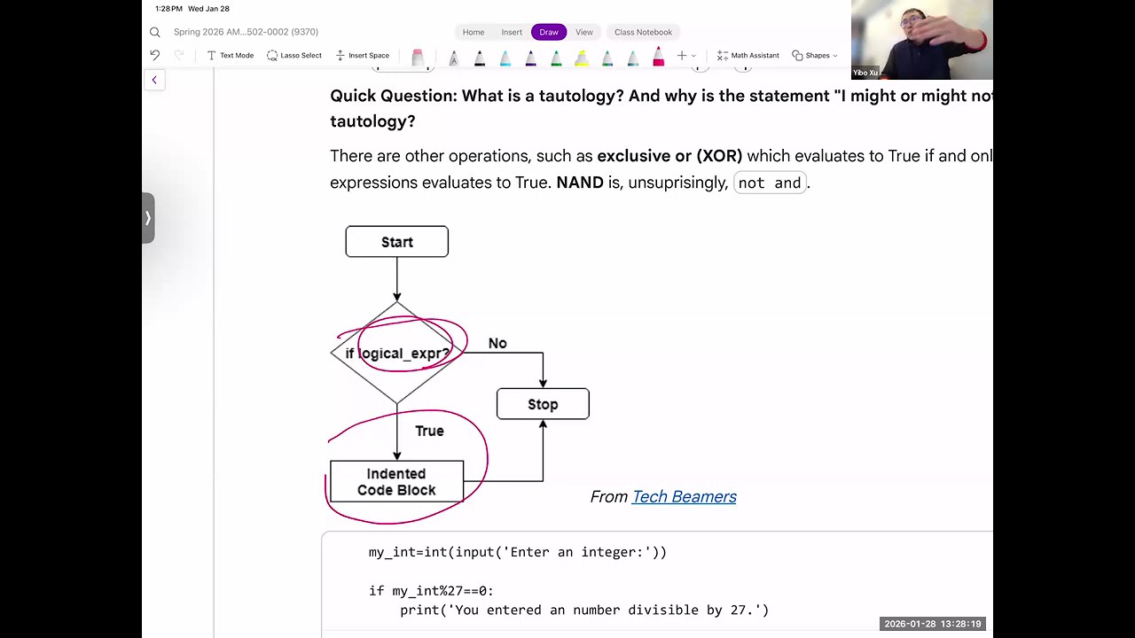 Lecture 2 Conditionals and Loops, part 1
