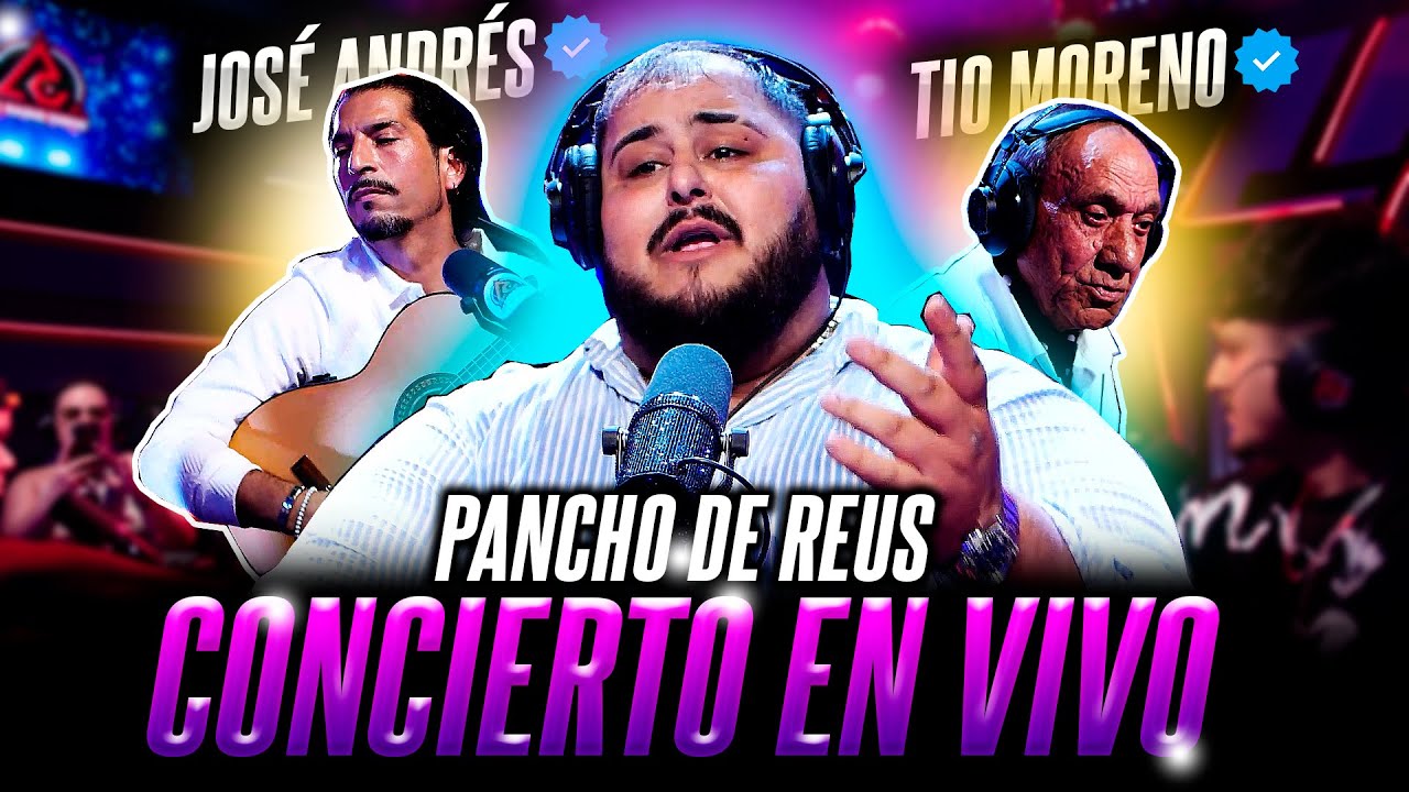 🎶 Pancho de Reus, T&iacute;o Moreno y Jos&eacute; Andr&eacute;s &ndash; Concierto en vivo en AC Radio Show