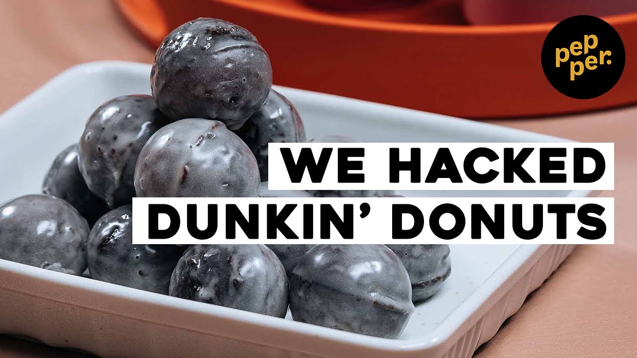 Dunkin Donuts Choco Honey Dip Munchkins Recipe; How to Make Easy Donut Holes | Food Hack • Pepper.ph