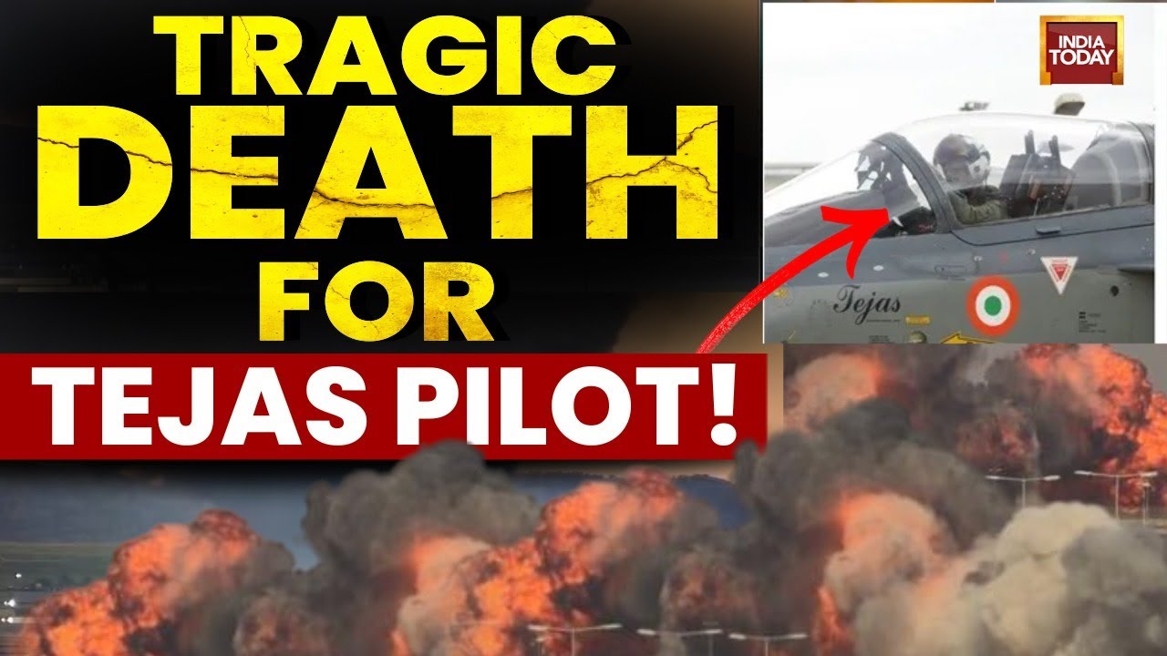 Tejas Crash in Dubai: Pilot Killed as HAL LCA Mk1 Fighter Jet Crashes at Dubai Air Show| India Today