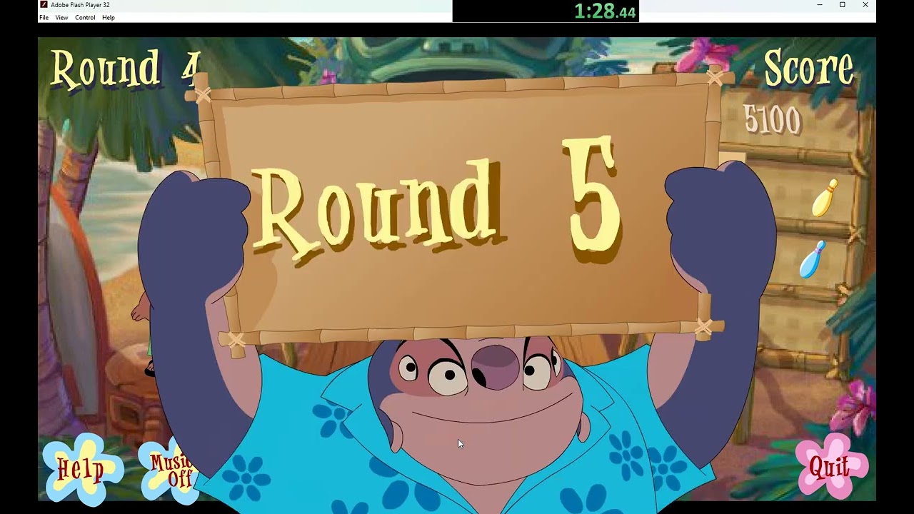 Stitch Tiki Bowl 3:23 speedrun