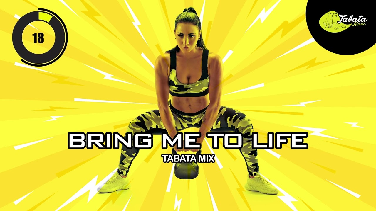 Tabata Music - Bring Me To Life (Tabata Mix) w/ Tabata Timer