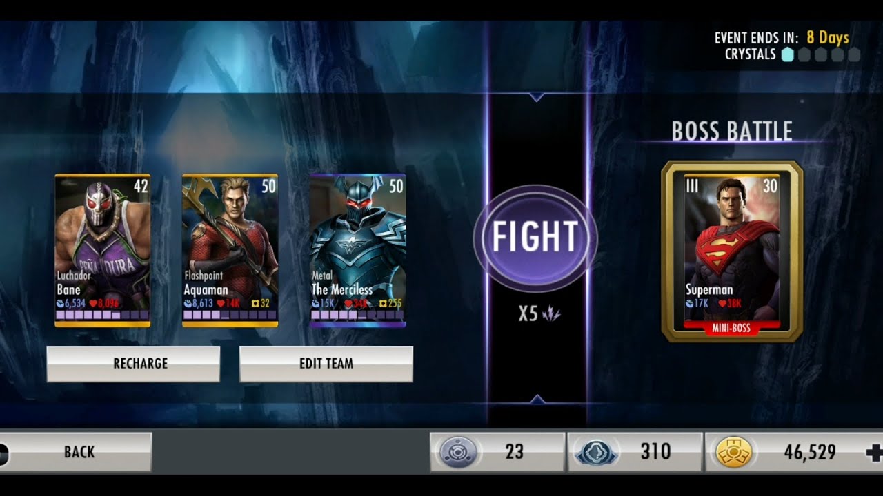 Phantom Zone Boss Fight INJUSTICE GODS AMONG US GAMEPLAY ||||| WATCH 