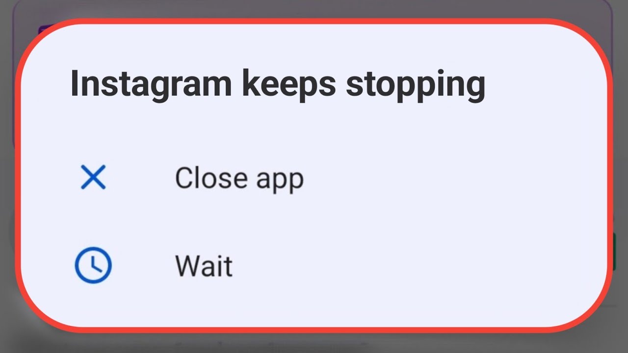Instagram Keeps Stopping Problem | Instagram App Keeps Stopping Android