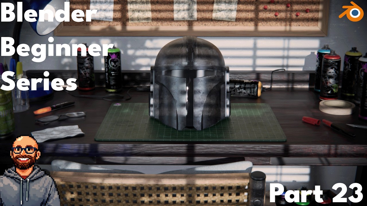 Blender Beginner Course: Part 23 Cameras and Lighting