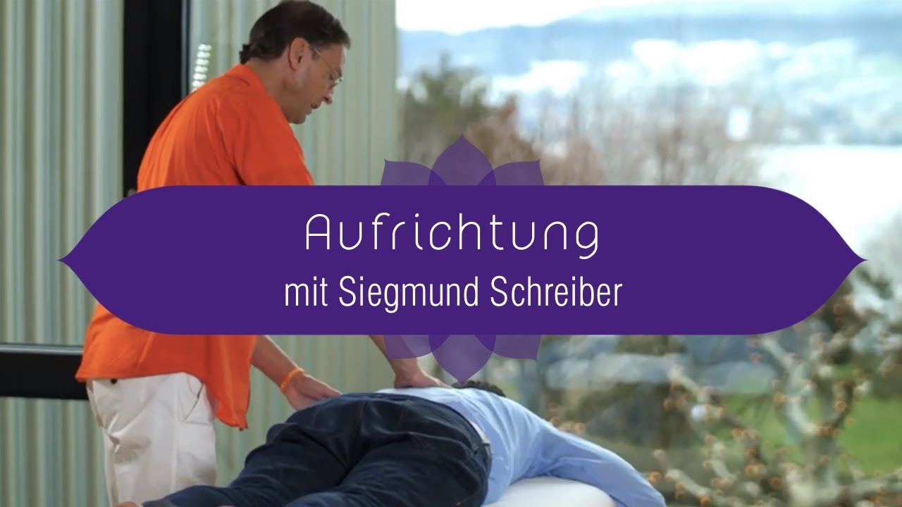 Aufrichtung mit Siegmund Schreiber
