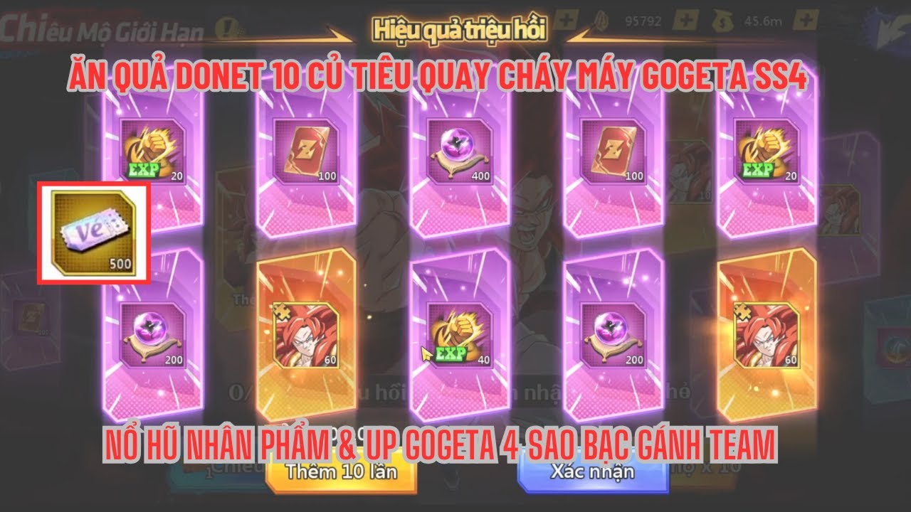 COMBO THỨC TỈNH #27 - Ăn quả đô nết 10m tiêu 8m quay tiếp GOGETA SS4 cháy sườn & cái kết bất ngờ