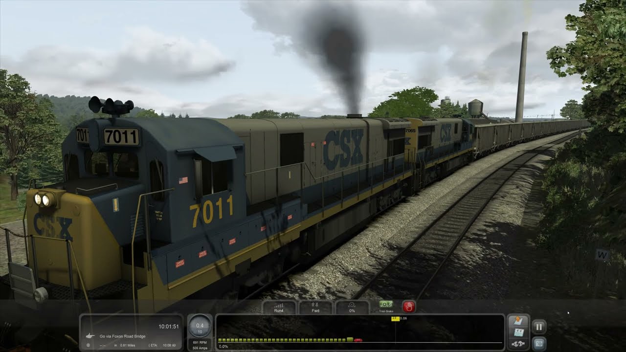 Train Simulator Classic - [GE C30-7] - BSRR Quarry Transfer - 4K UHD