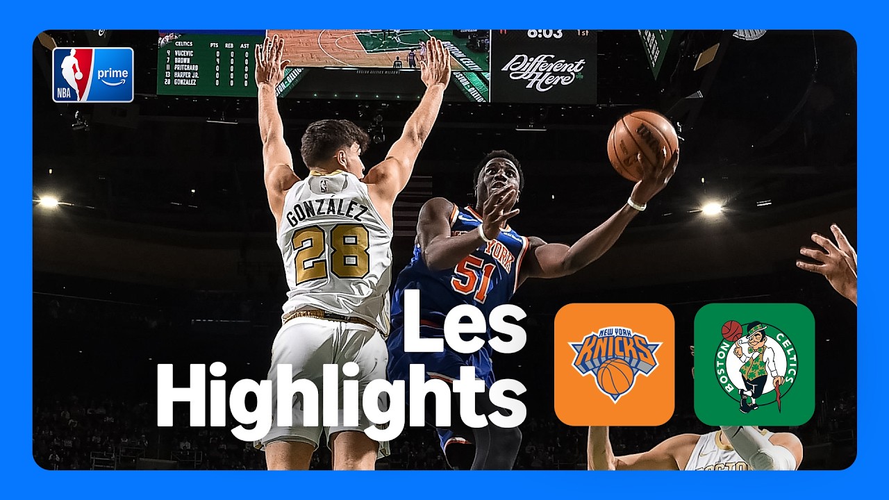 🏀 KNICKS @ CELTICS | LE R&Eacute;SUM&Eacute; COMPLET DU MATCH | Dimanche 8 f&eacute;vrier 2026