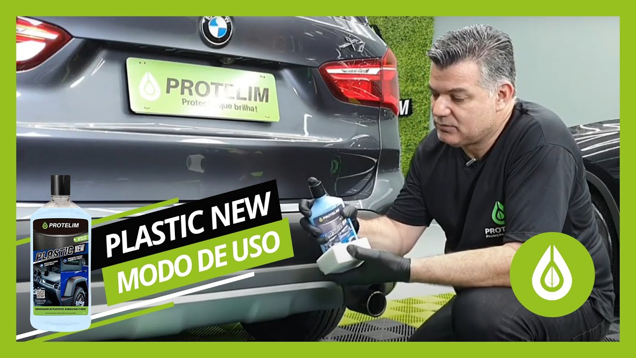 Revitalizador de Plásticos, Borrachas e Vinis | Plastic New | Protelim