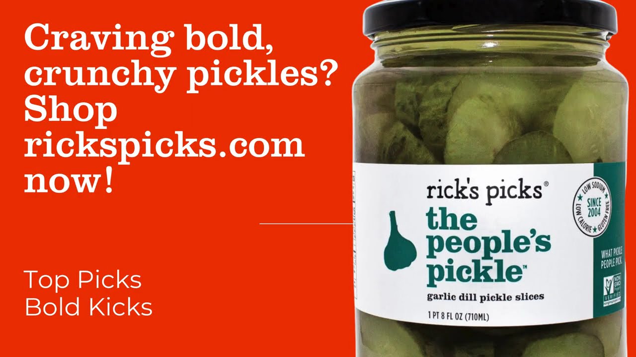 Spicy, Tangy, Crunchy: Unleashing Rick's Picks Pickled Veggies. RicksPicks.com