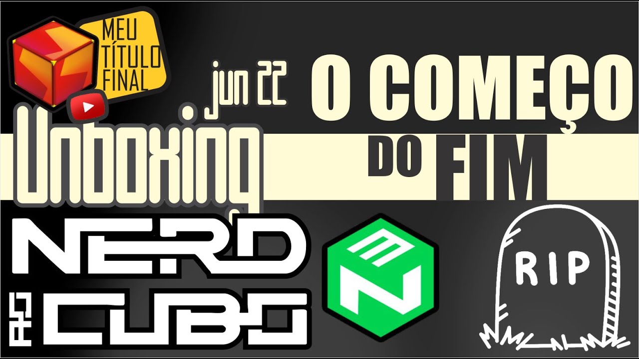 Nem sei o que dizer... Unboxing Nerd ao Cubo Junho 2022