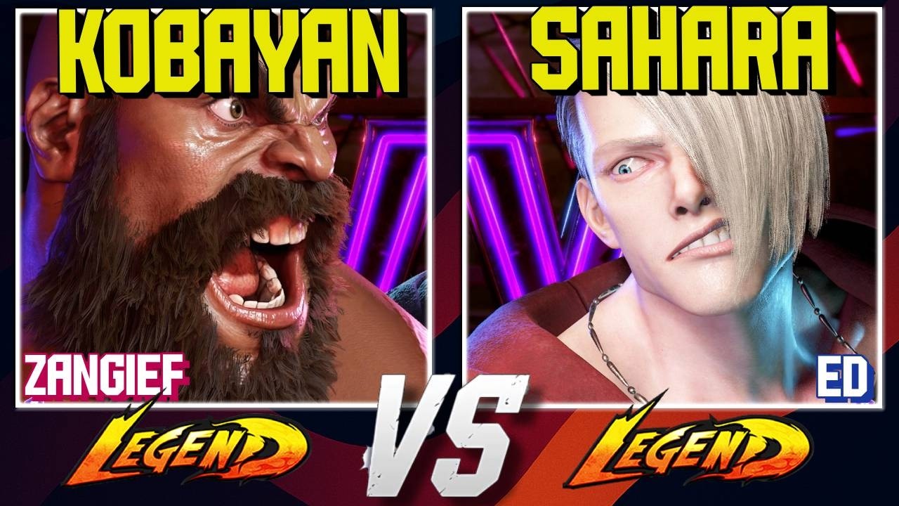 Kobayan (Zangief) vs Sahara (Ed) 🔥 Grappler vs Precision | High Level SF6