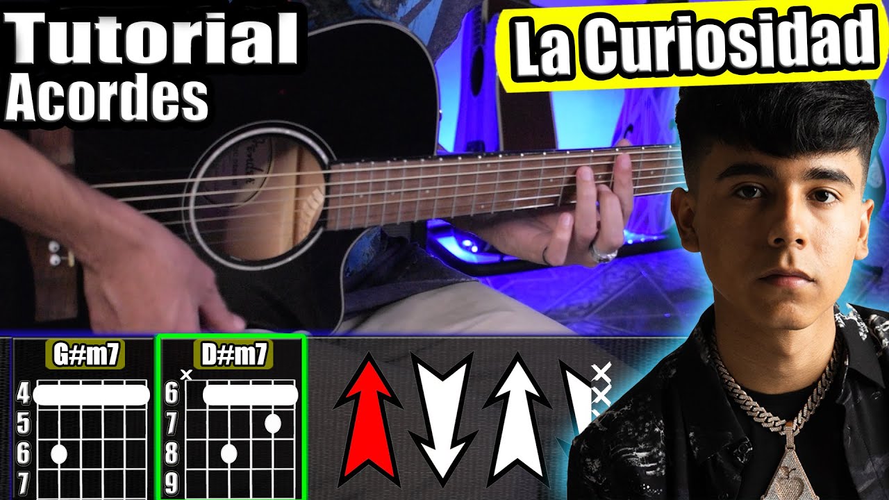 La Curiosidad - Iván Cornejo Ft Eslabón Armado - Tutorial | Acordes | Como tocar en Guitarra