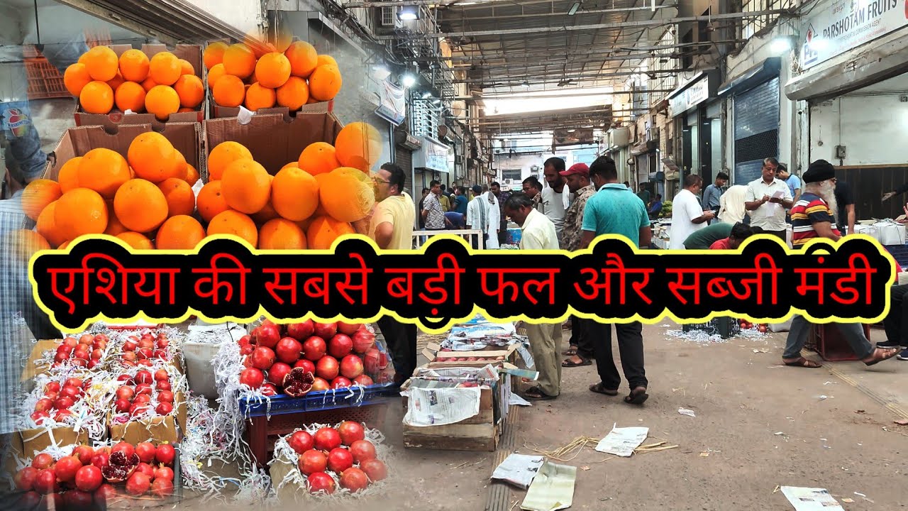एशिया की सबसे बड़ी फल और सब्जी मंडी | Ahmedabad wholesale fruit market Mandi